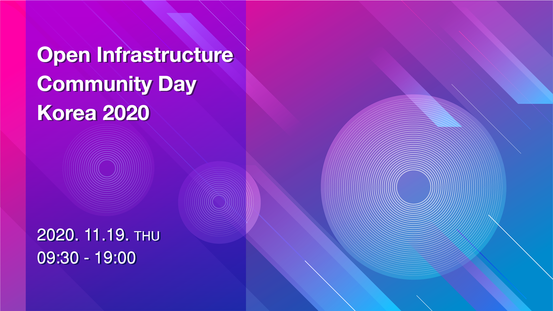 Open Infrastructure Community Day Korea 2020